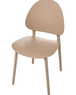 Set di 4 sedie da giardino CEARA Beige