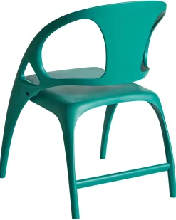 Set di 4 sedie da giardino NEMI Pieghevole Foglia di tè