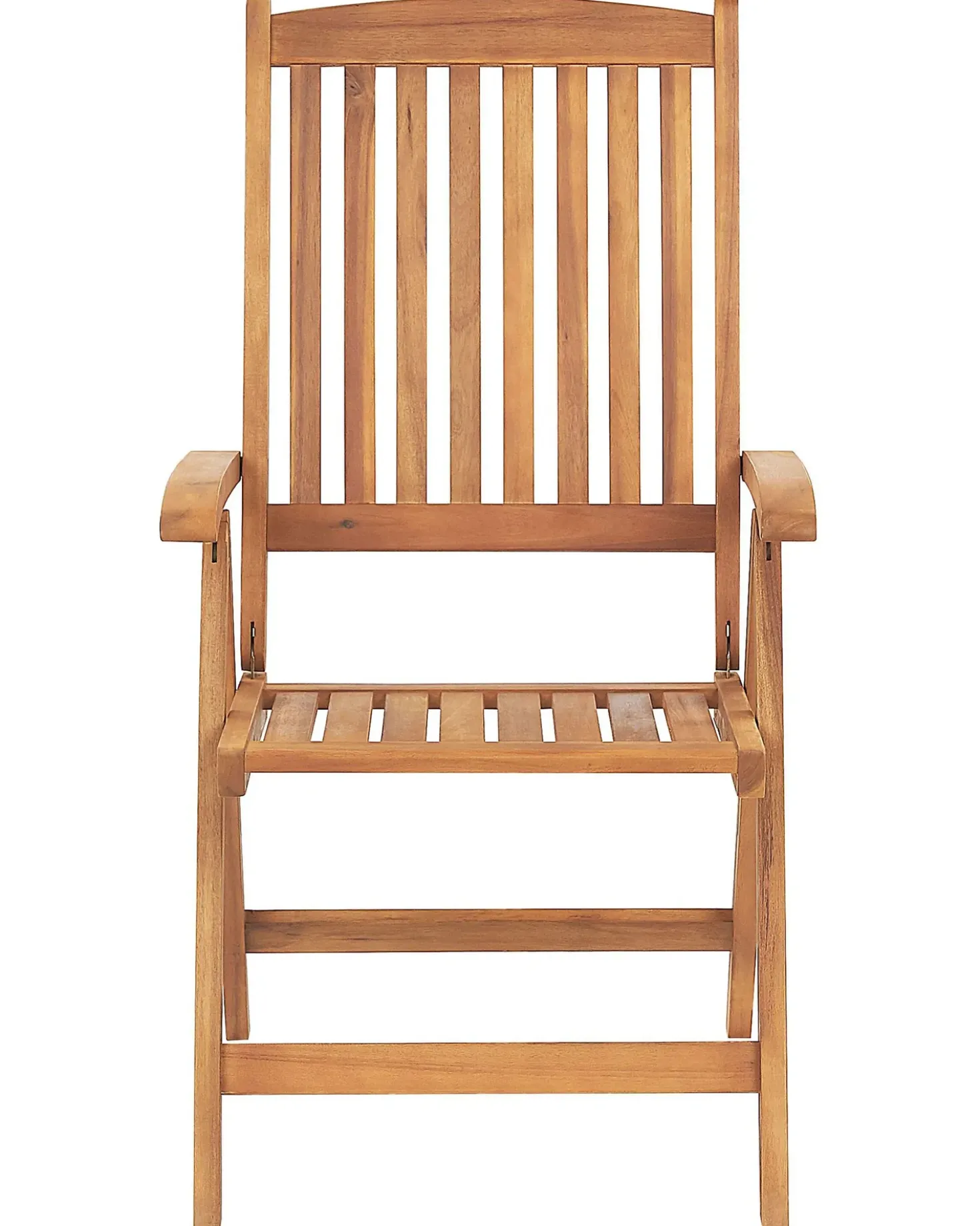 Set di 6 sedie da giardino con cuscini JAVA Legno d'acacia Blu