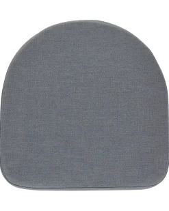 Set di 2 sedie da giardino con cuscini MILETO Metallo Grigio