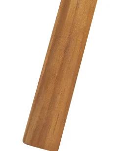 Set di 2 sedie da giardino BELLANO Legno d'acacia Marrone