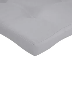 Set di 2 sedie da giardino con cuscini MAUI PREMIUM Legno d'acacia Grigio chiaro