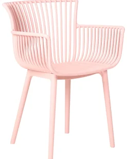 Set di 4 sedie da giardino PESARO Rosa