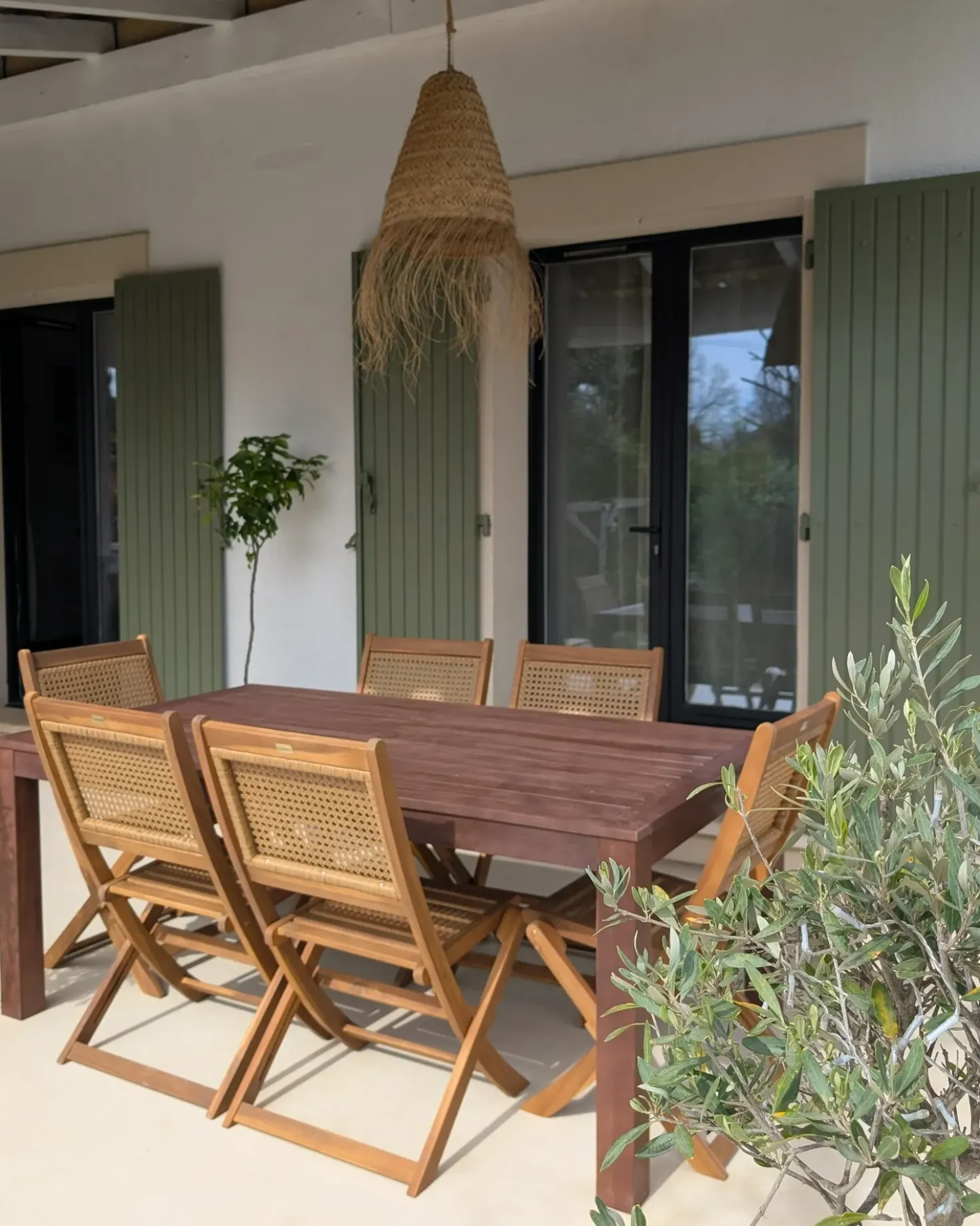 Set di 2 sedie da giardino PARAGGI Legno di acacia certificato Marrone scuro