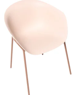 Set di 2 sedie da giardino METEORA Materiale sintetico Beige