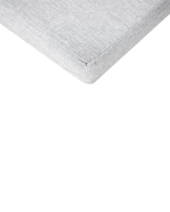 Set di 2 sedie da giardino con cuscini AMANTEA PREMIUM Legno d'acacia Grigio melange
