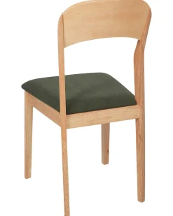 Set di 2 sedie da pranzo ALVIN Legno Marrone chiaro