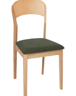 Set di 2 sedie da pranzo ALVIN Legno Marrone chiaro
