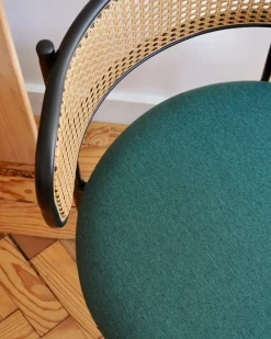 Set di 2 sedie da pranzo ANDOVER Metallo Verde