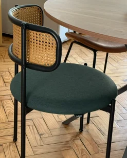 Set di 2 sedie da pranzo ANDOVER Metallo Verde