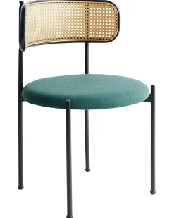 Set di 2 sedie da pranzo ANDOVER Metallo Verde