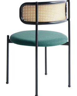 Set di 2 sedie da pranzo ANDOVER Metallo Verde