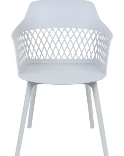 Set di 2 sedie da pranzo ALMIRA Grigio chiaro