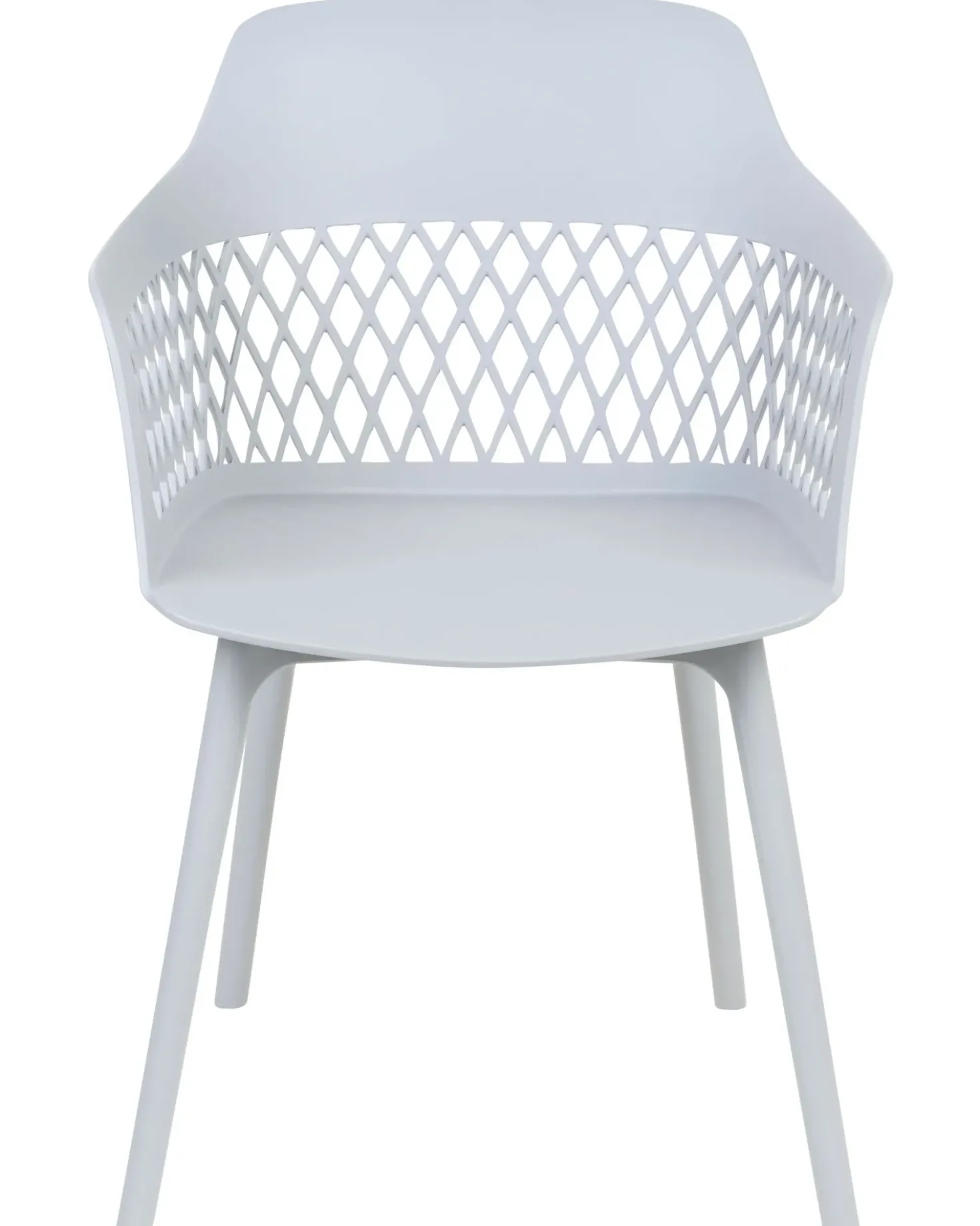 Set di 2 sedie da pranzo ALMIRA Grigio chiaro
