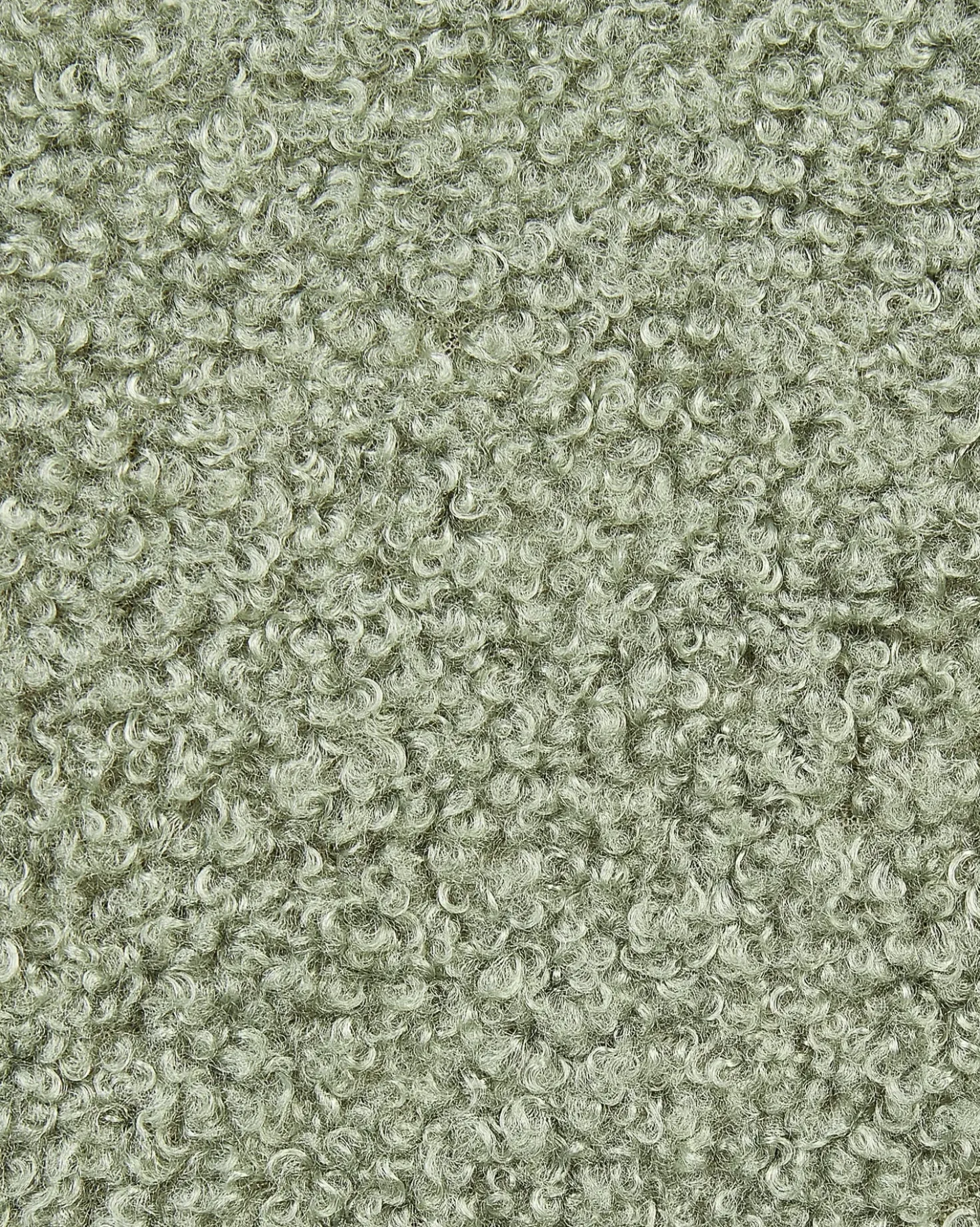 Set di 2 sedie da pranzo ALLISON Bouclé Verde chiaro
