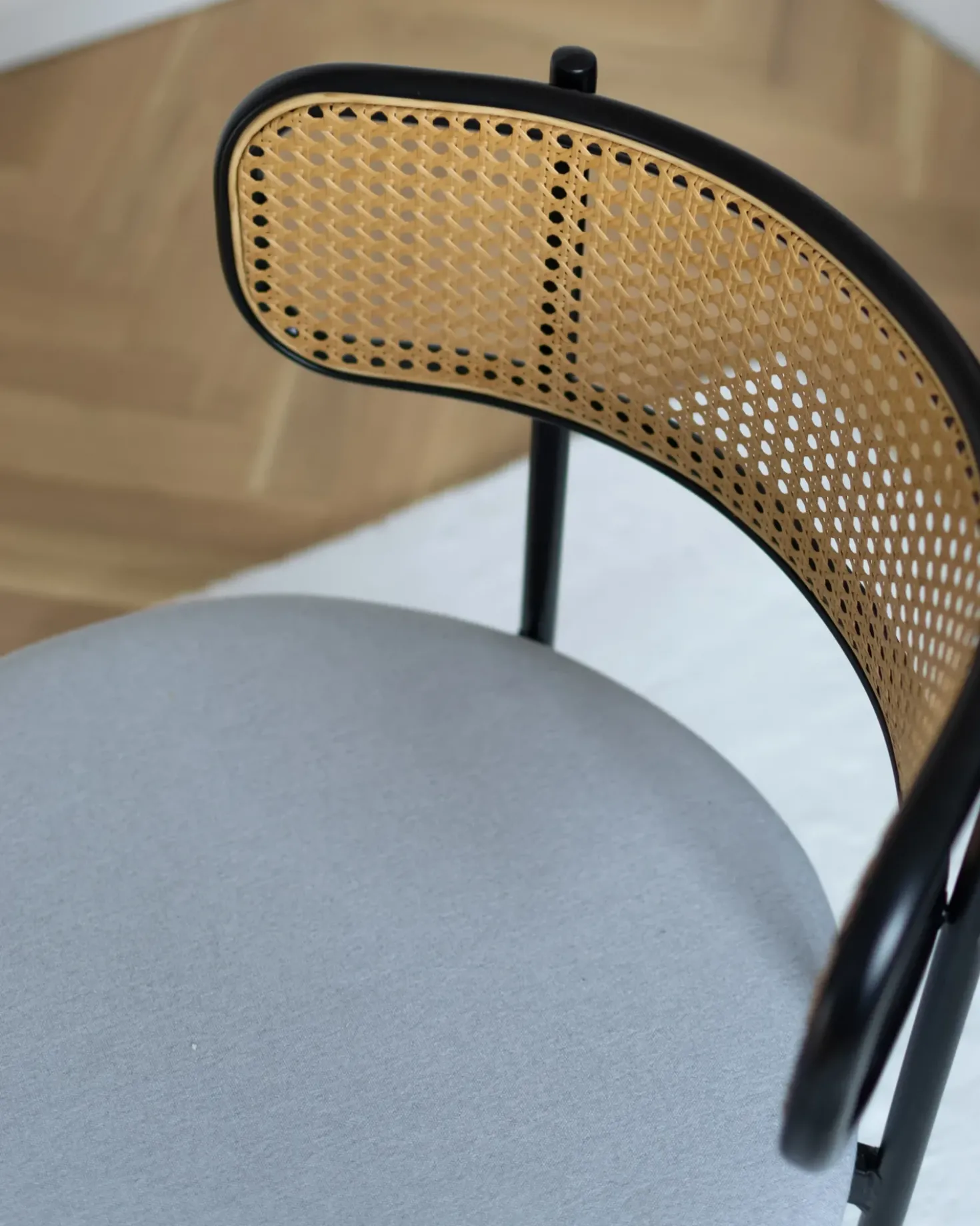 Set di 2 sedie da pranzo ANDOVER Metallo Nero