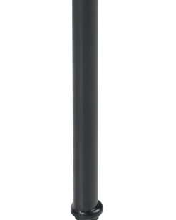 Set di 2 sedie da pranzo ANDOVER Metallo Nero