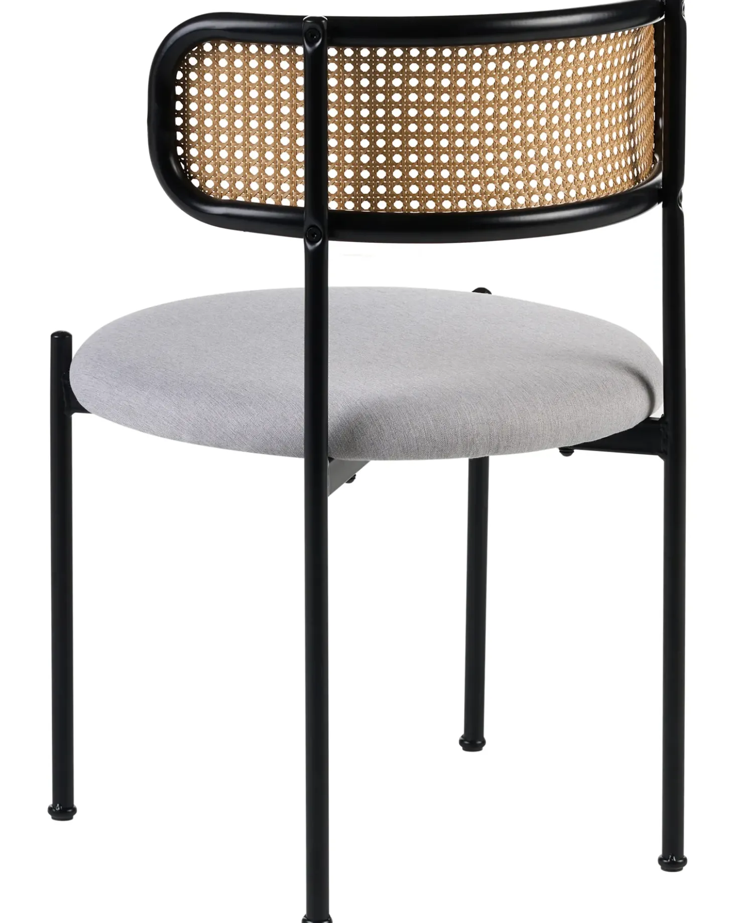 Set di 2 sedie da pranzo ANDOVER Metallo Nero