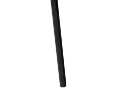 Set di 2 sedie da pranzo ADAVER Metallo Nero