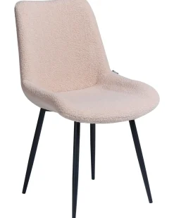 Set di 2 sedie da pranzo AVILLA Bouclé Beige