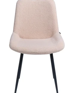 Set di 2 sedie da pranzo AVILLA Bouclé Beige
