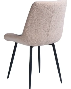 Set di 2 sedie da pranzo AVILLA Bouclé Beige