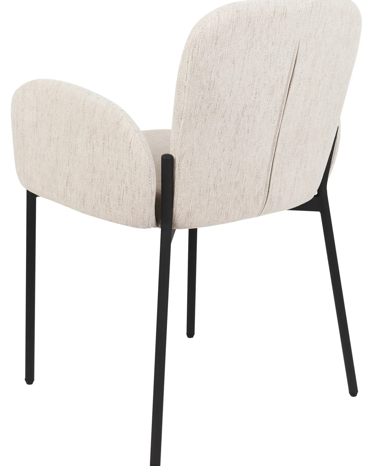 Set di 2 sedie da pranzo ALBEE Tessuto Beige