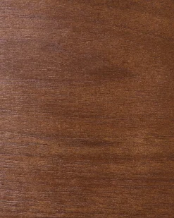 Set di 2 sedie da pranzo ASHCROFT Metallo Arancione/Marrone scuro