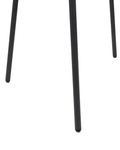 Set di 2 sedie da pranzo ALBEE Tessuto Verde scuro