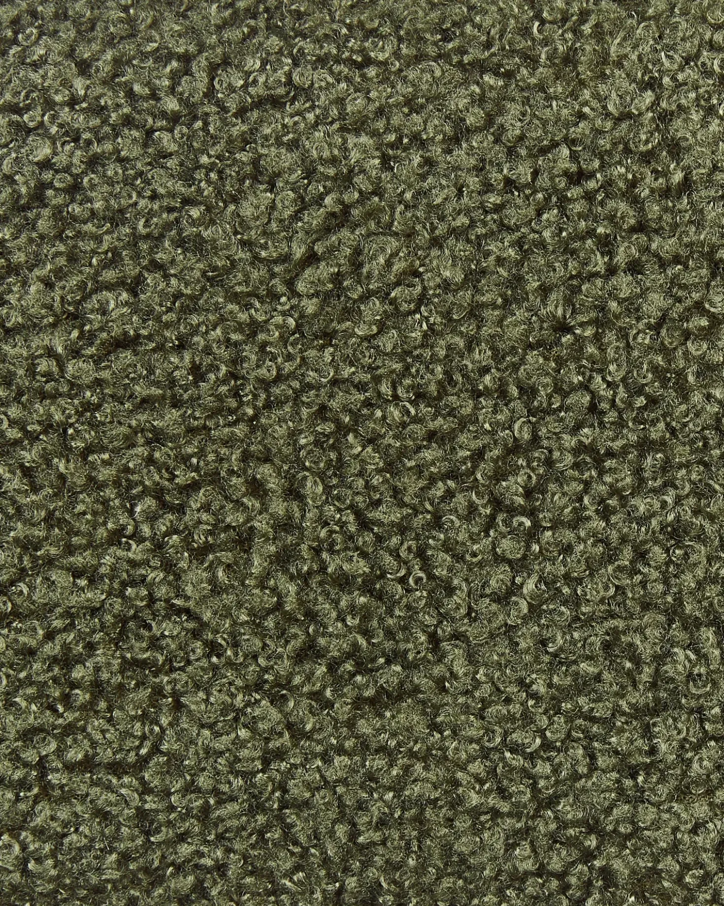 Set di 2 sedie da pranzo ALLISON Bouclé Verde scuro
