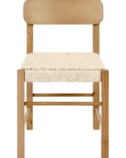 Set di 2 sedie da pranzo ALLOS Legno Marrone