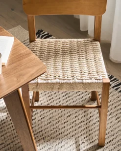 Set di 2 sedie da pranzo ALLOS Legno Marrone