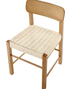 Set di 2 sedie da pranzo ALLOS Legno Marrone