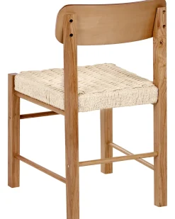 Set di 2 sedie da pranzo ALLOS Legno Marrone