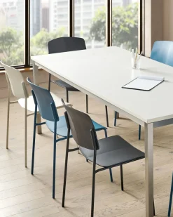 Set di 4 sedie da pranzo ASTORIA Nero