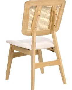 Set di 2 sedie da pranzo ALCOVA Legno Marrone chiaro
