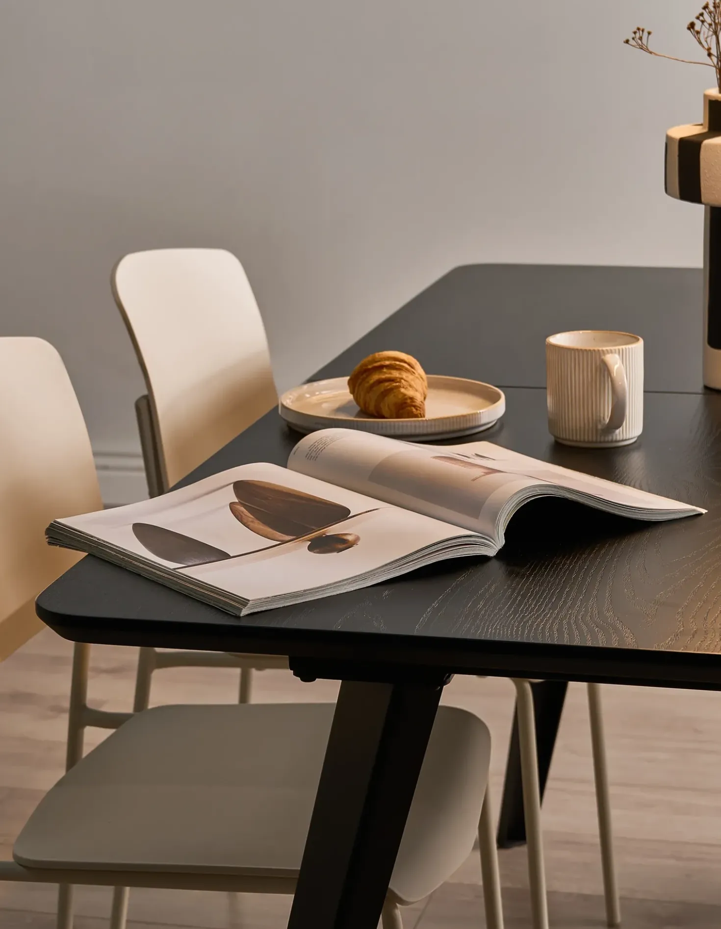 Set di 4 sedie da pranzo ASTORIA Beige