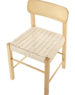 Set di 2 sedie da pranzo ALLOS Legno Marrone chiaro