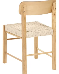 Set di 2 sedie da pranzo ALLOS Legno Marrone chiaro
