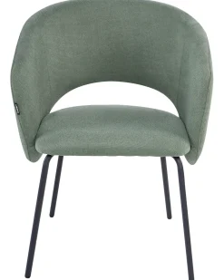 Set di 2 sedie da pranzo BLAKELY Tessuto Verde chiaro