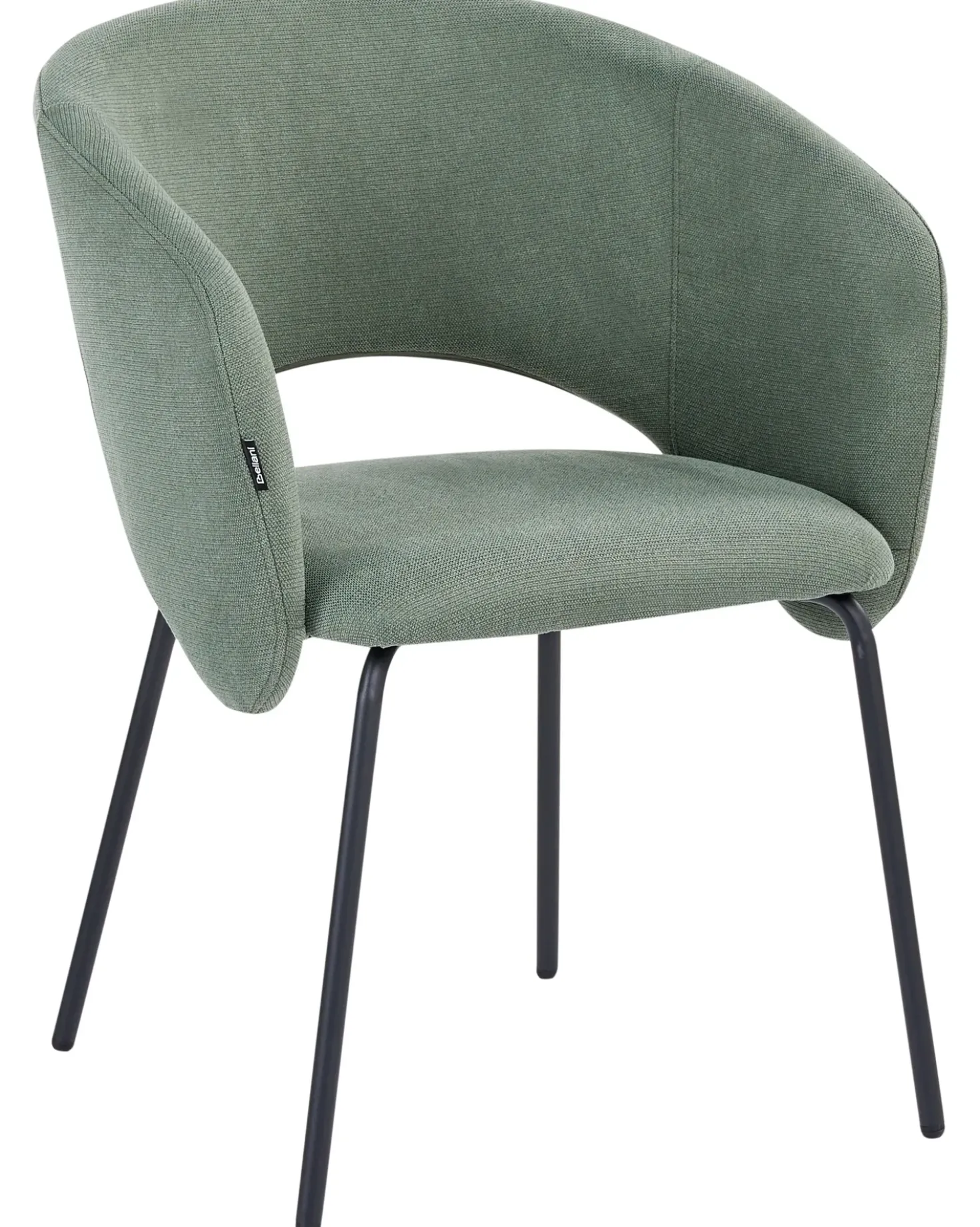Set di 2 sedie da pranzo BLAKELY Tessuto Verde chiaro