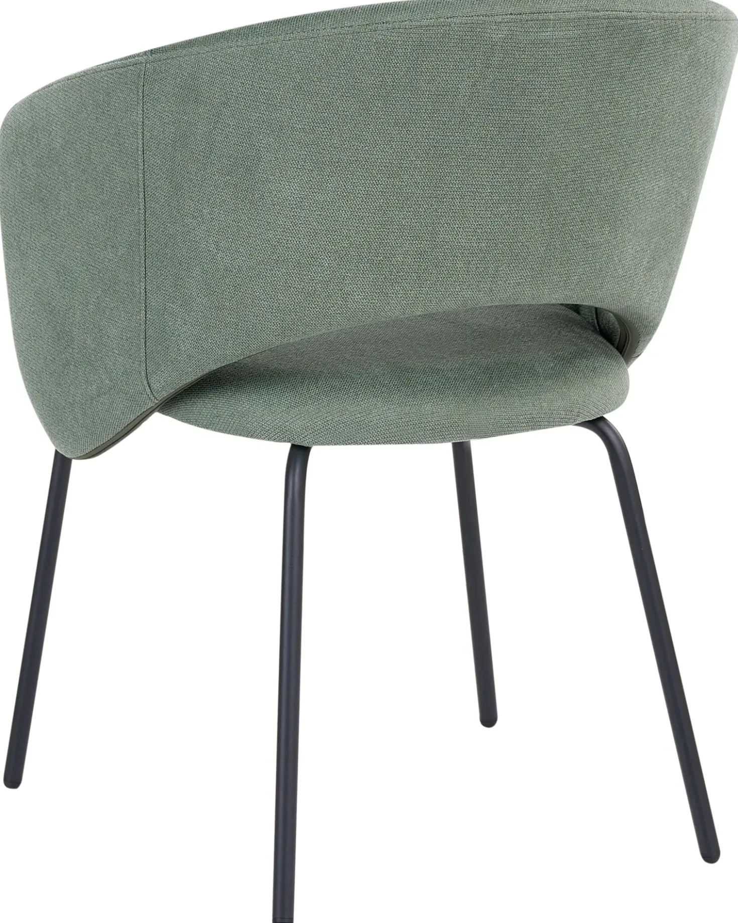 Set di 2 sedie da pranzo BLAKELY Tessuto Verde chiaro