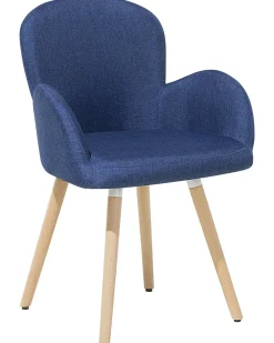 Set di 2 sedie da pranzo BROOKVILLE Blu marino