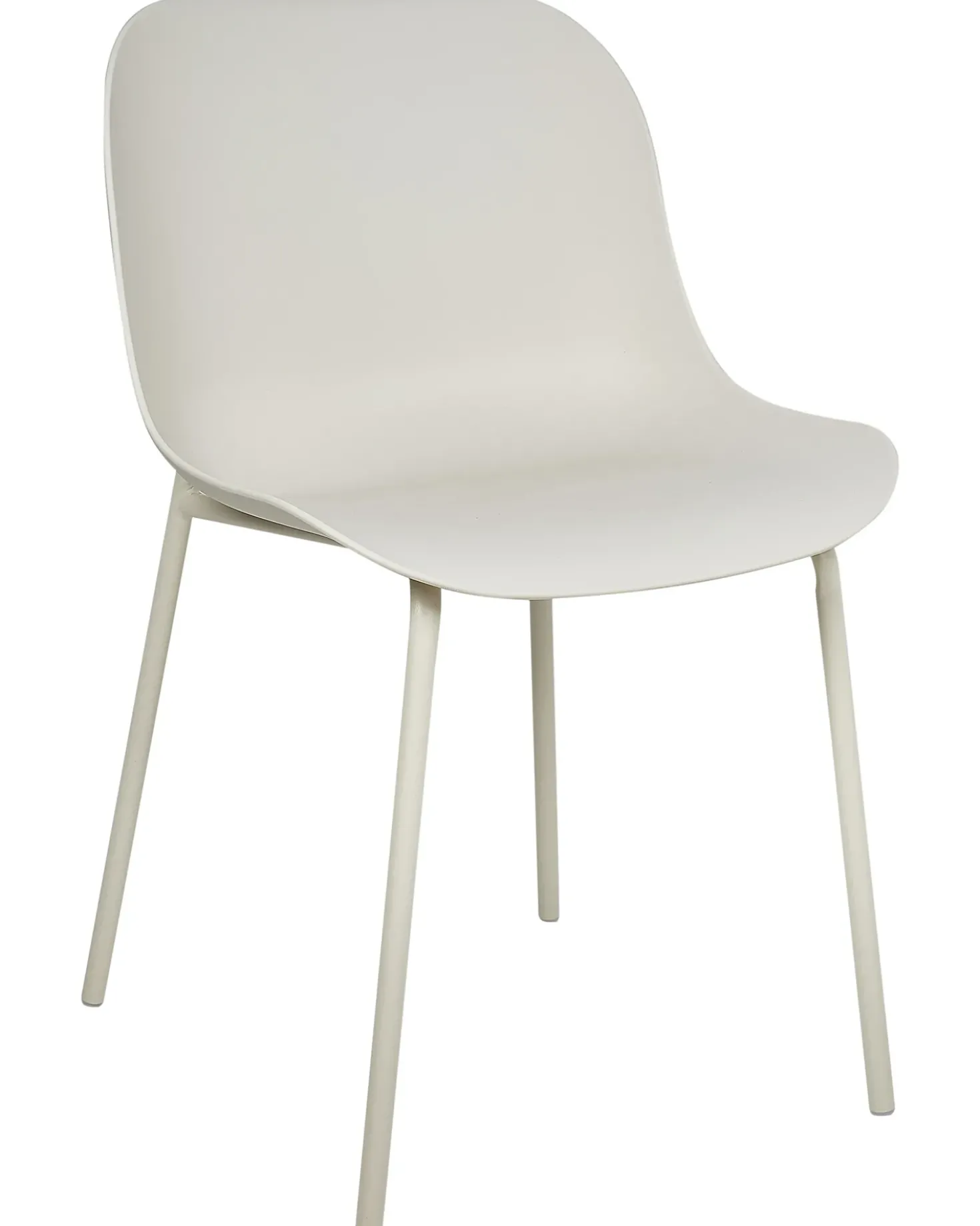 Set di 2 sedie da pranzo BELOIT Beige chiaro