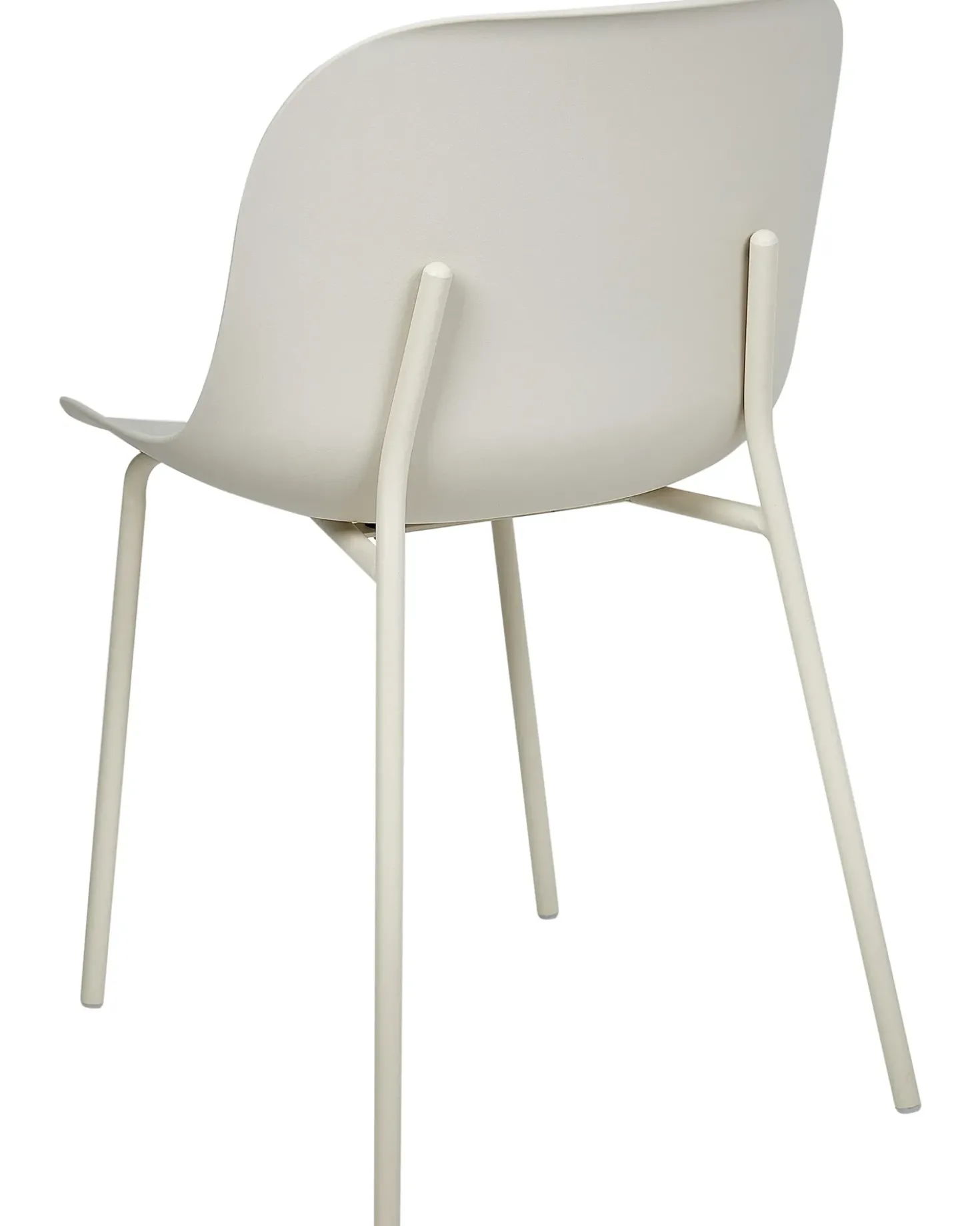 Set di 2 sedie da pranzo BELOIT Beige chiaro