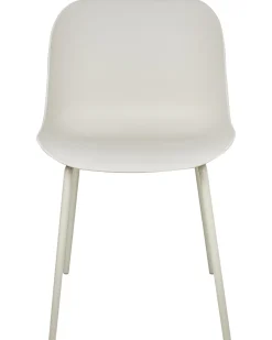 Set di 2 sedie da pranzo BELOIT Beige chiaro