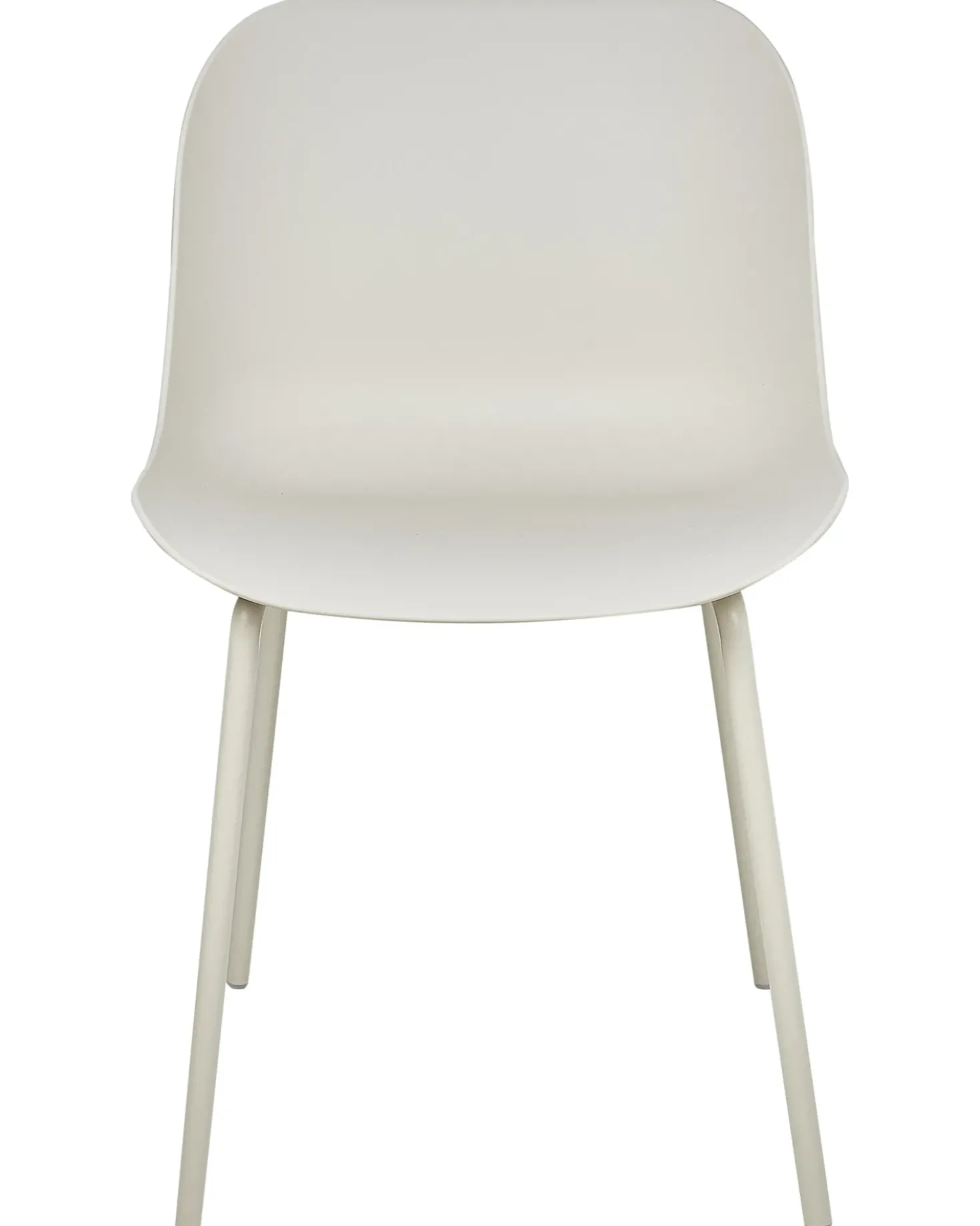 Set di 2 sedie da pranzo BELOIT Beige chiaro