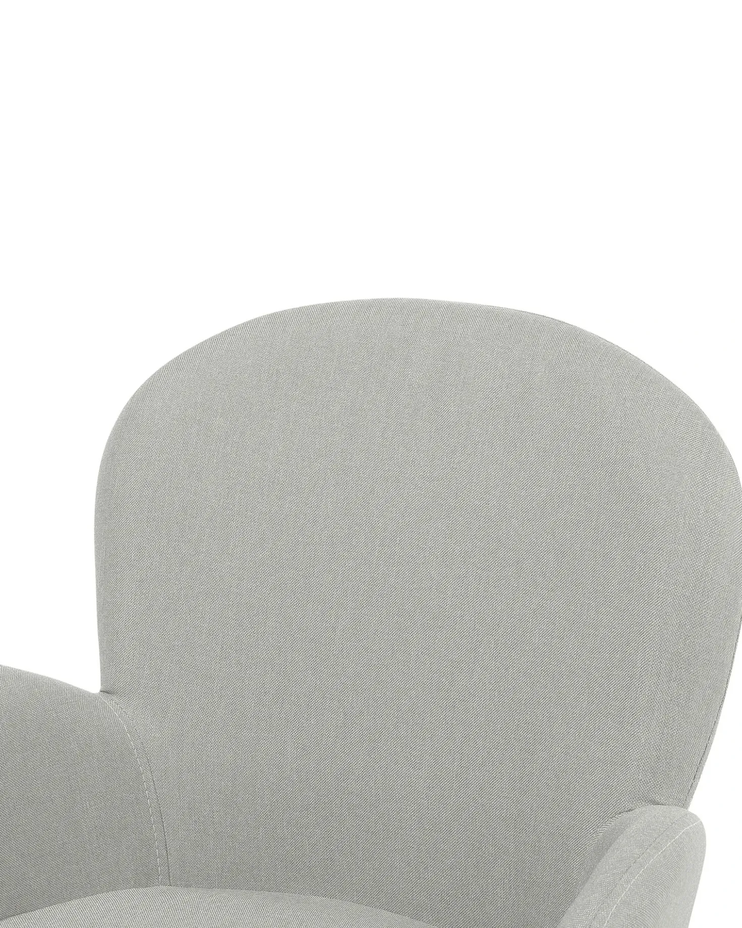 Set di 2 sedie da pranzo BROOKVILLE Tessuto Grigio chiaro