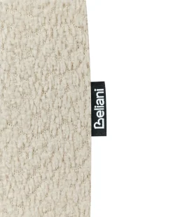 Set di 2 sedie da pranzo BLANE Bouclé Marrone chiaro/Bianco