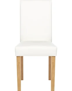 Set di 2 sedie da pranzo BROADWAY Pelle sintetica Bianco